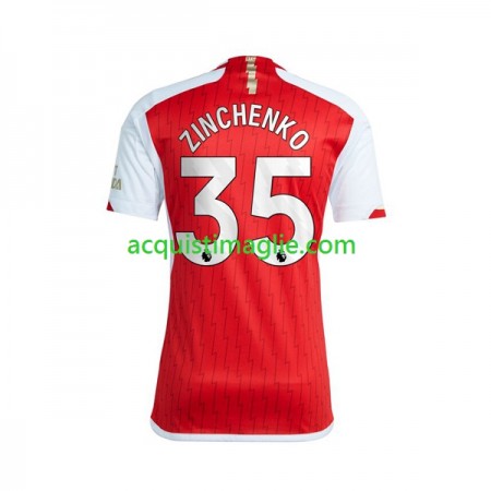 Divisa di Calcio Arsenal Oleksandr Zinchenko 35 Prima 2023/2024